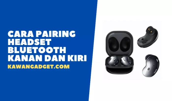 Cara Pairing Bluetooth Audio dengan Cepat
